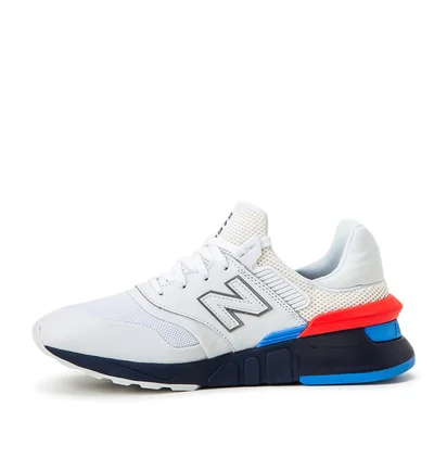 New Balance MS997 HE (Weiß / Blau)
