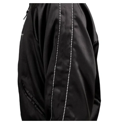 P.A.M. Team Work Reversible Satin Jacket (Schwarz / Grau)