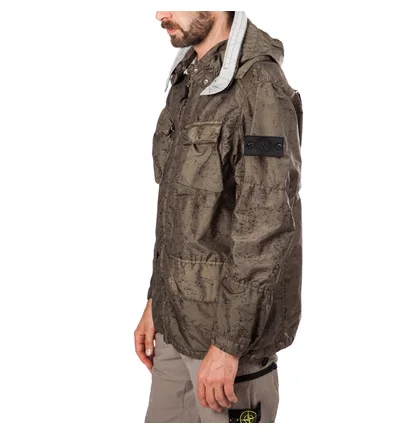 Stone Island Shadow Project Field Jacket Nylon Metal 'Spider' Watro (Olivgrün)