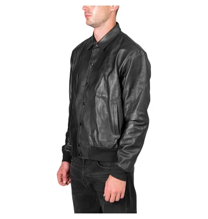 Very Famous Leather Jacket (Schwarz)