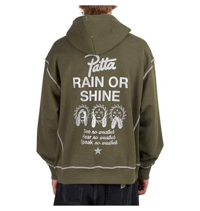 Converse x Patta Rain or Shine Hoodie (Grün)