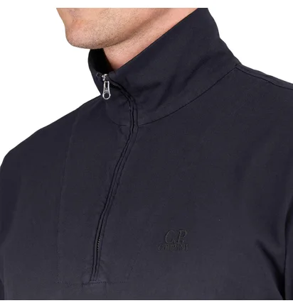 C.P. Company Half Zip Polo (Dunkelblau)