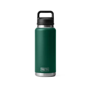 Yeti Rambler 36oz (1065ml) Bottle Chug (Dunkelgrün)