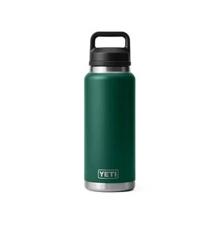 Yeti Rambler 36oz (1065ml) Bottle Chug (Dunkelgrün)