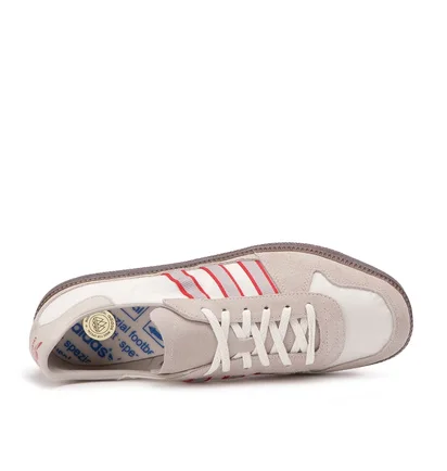 adidas Spezial Hulton SPZL (Beige / Grau / Scarlet)