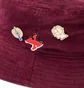 Brain Dead Corduroy Bucket Hat (Bordeaux)
