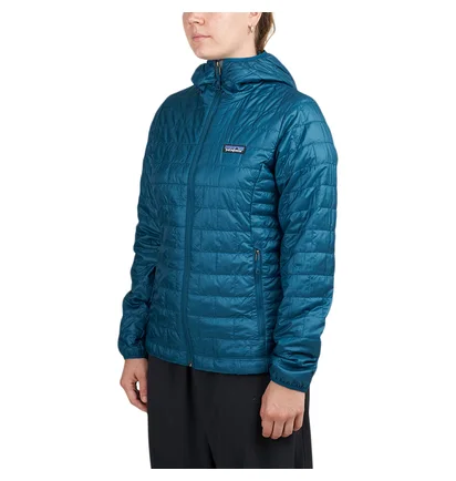 Patagonia WMNS Nano Puff Hoody (Blau)