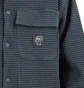Brain Dead Waffle Snap Front Shirt (Navy)