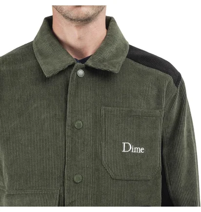 Dime Corduroy Jacket (Grün / Schwarz)