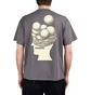 Brain Dead Brain Growth T-Shirt (Grau / Gelb)