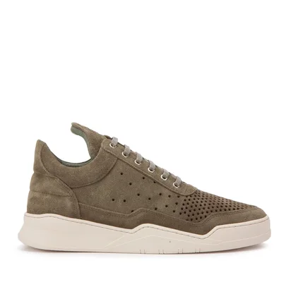 Filling Pieces Low Top Ghost Gradient Perforated (Dunkelgrün)