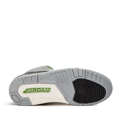Air Jordan 3 Retro ''Chlorophyll'' (Grau)