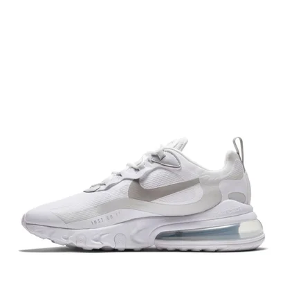 Nike Air Max 270 React (Weiß / Grau)