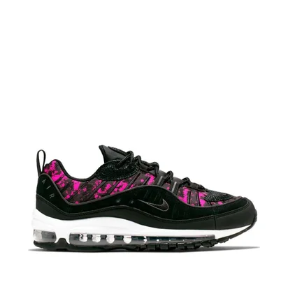 Nike WMNS Air Max 98 Premium 'Camo' (Schwarz / Pink)