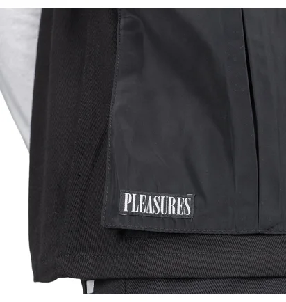 Pleasures Strike Vest (Schwarz)