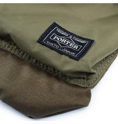 Porter by Yoshida Force Series Shoulder Pouch (Olive)