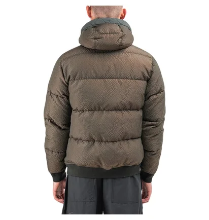 Stone Island Poly-Colour Frame Down-TC Jacket (Braun)