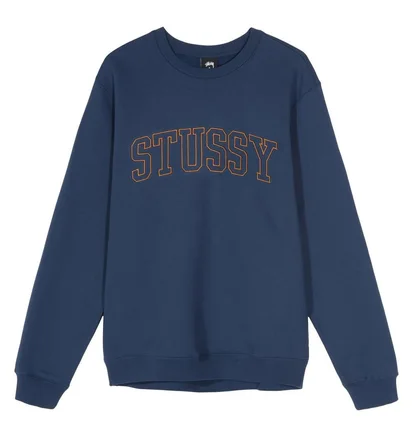 Stüssy Outline Crewneck (Navy)