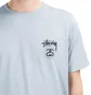 Stüssy Stock Link Tee (Graublau)