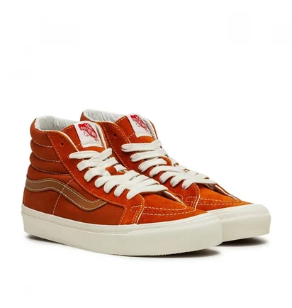 Vans Vault UA OG Sk8-Hi LX (Orange / Braun)