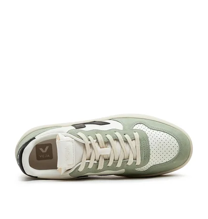 Veja V-10 Prime Leather (Beige / Grün / Schwarz)
