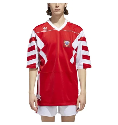 adidas Russia MashUp T-Shirt (Rot / Weiß)
