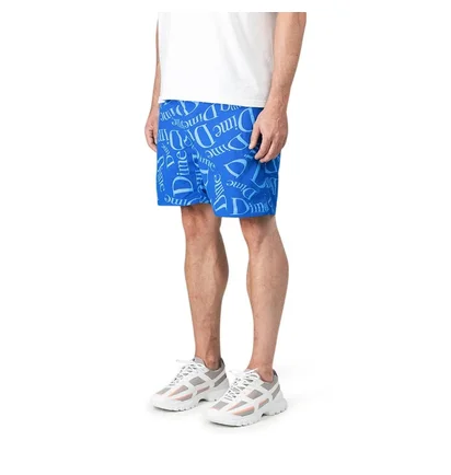 Dime Classic Pattern Shorts (Blau)