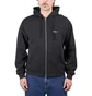 Dime Cursive Small Logo Zip Hoodie (Schwarz)
