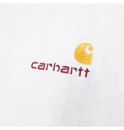 Carhartt WIP American Script T-Shirt (Weiß)