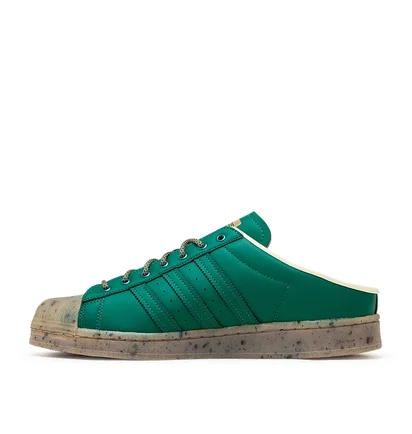 adidas Superstar Plant and Grow Mules (Grün)