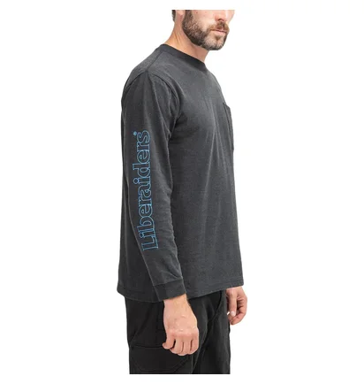 Liberaiders OG Logo Longsleeve (Schwarz)