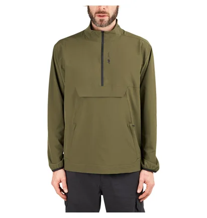 New Balance Fortitech Woven Pullover (Grün)