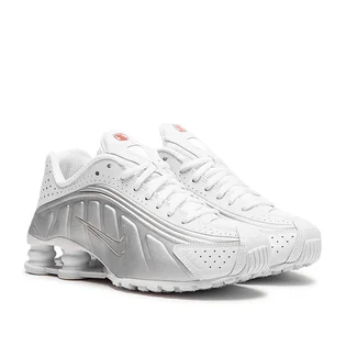 Nike WMNS Shox R4 (Weiß / Silber)