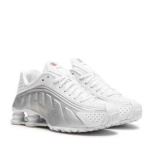 Nike WMNS Shox R4 (Weiß / Silber)