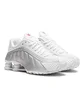 Nike WMNS Shox R4 (Weiß / Silber)