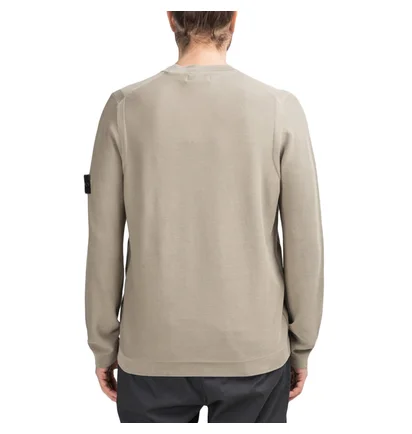 Stone Island Pigment DYE Knit Pullover (Dunkelbeige)