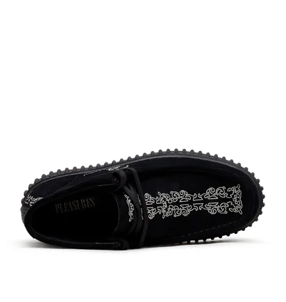 Clarks Originals x Pleasures Torhill Woven (Schwarz / Weiss)