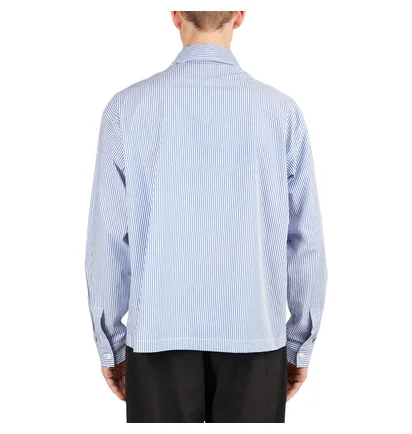 Brain Dead Gastromaniac Button Up Shirt (Blau)