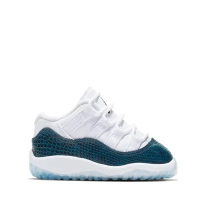 Air Jordan 11 Retro Low LE (TD) (Weiß / Blau)