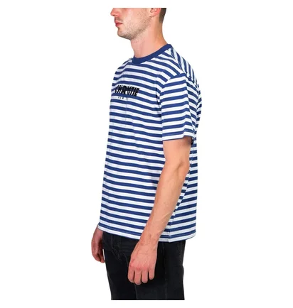 Chrystie NYC Stripe T-Shirt (Navy / Weiß)