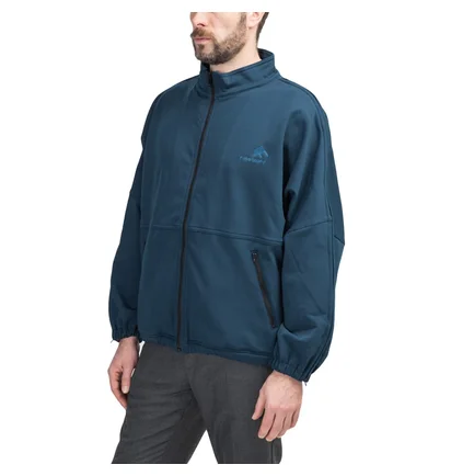 Flagstuff Track Jeasey Jacket (Petrol / Lila)