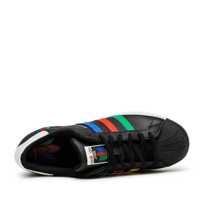 adidas Superstar (Schwarz / Multi)
