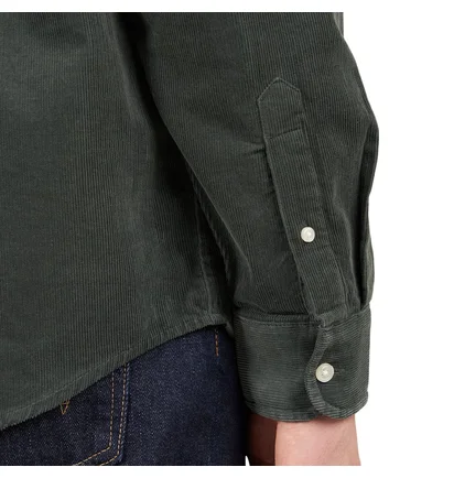 Carhartt WIP Madison Fine Cord Shirt (Grün)