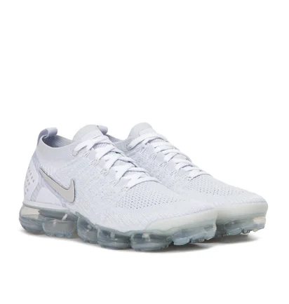 Nike Air VaporMax Flyknit 2 (Weiß / Grau)