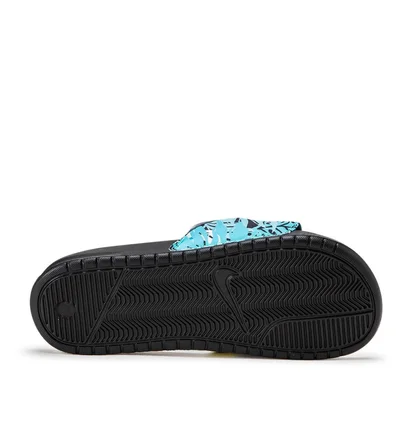 Nike Benassi JDI 'Fanny Pack' (Schwarz / Türkis)