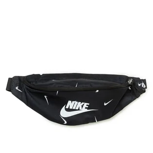 Nike Heritage Hip Pack (Schwarz / Weiß)
