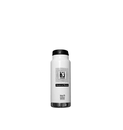 Raised by Wolves Black Lodges Insulated Bottle (Weiß)