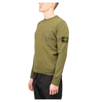 Stone Island Pullover (Olive)