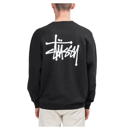 Stüssy Basic Crew (Schwarz)