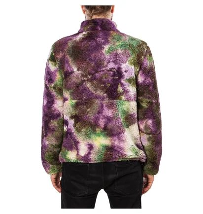 Stüssy Reversible Micro Fleece Jacket (Multi)